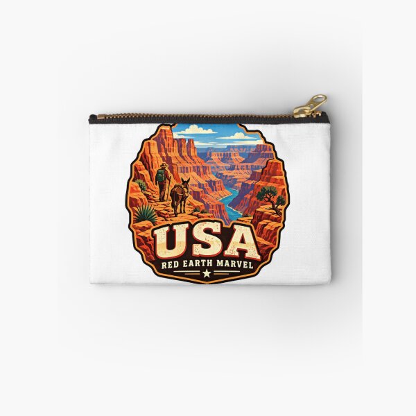 Item preview, USA Red Earth Marvel Grand Canyon National Park Hiking Travel Adventure designed and sold by HumansStuck12.