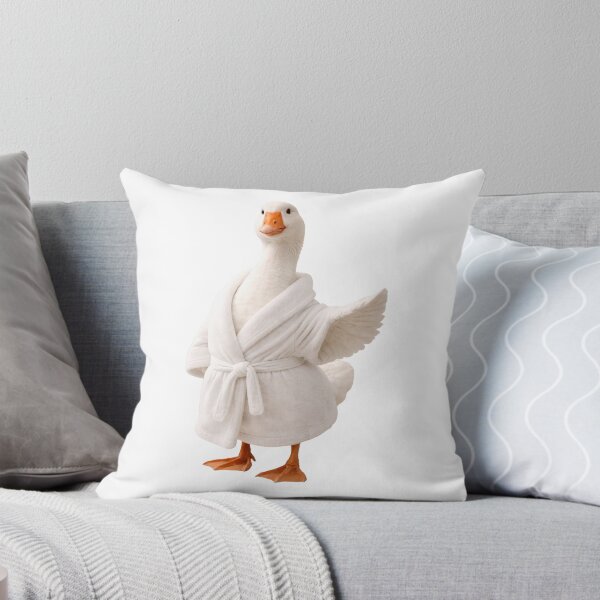 Item preview, White Goose Fluffy Bathrobe designed and sold by Sillytoe.