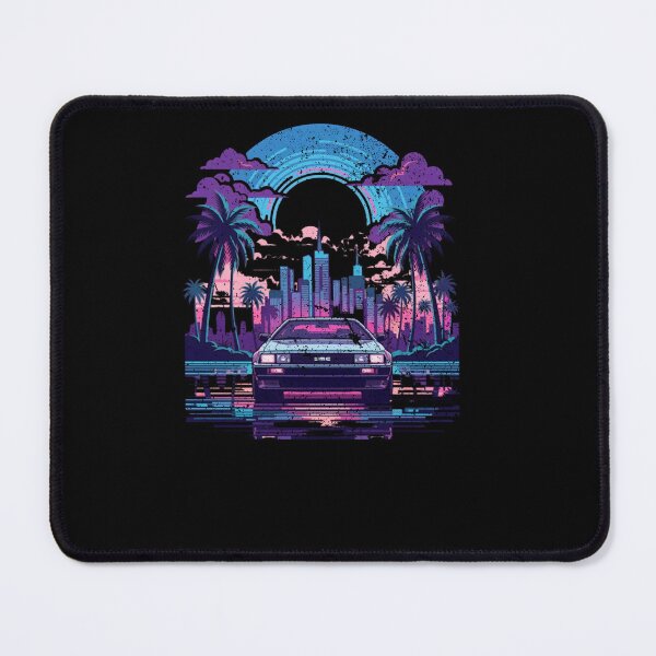 Item preview, Synthwave Car Retro 80s Neon Cityscape Design designed and sold by platzmaurice.