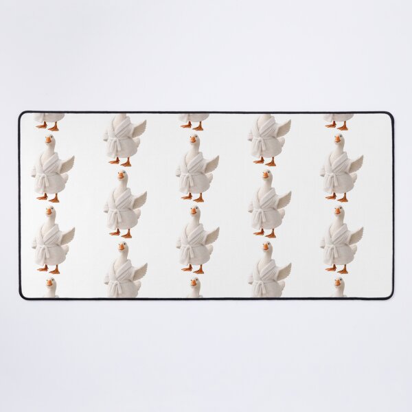 Item preview, White Goose Fluffy Bathrobe designed and sold by Sillytoe.