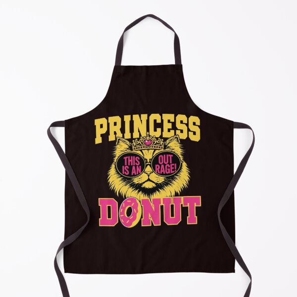 Item preview, Cat Princess Outrage Donut Funny Crown Sunglasses designed and sold by ShophiaCrafts.