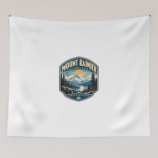 Item preview, Mount Rainier National Park Higher Views Brighter Days Washington Outdoors Hiker Travel designed and sold by Simsimah26Parks.