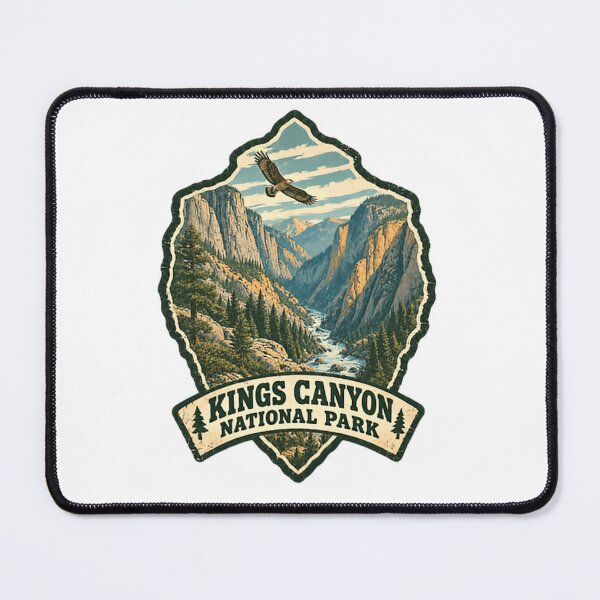 Item preview, Kings Canyon National Park California Travel Hiking Outdoors designed and sold by HumansStuck12.