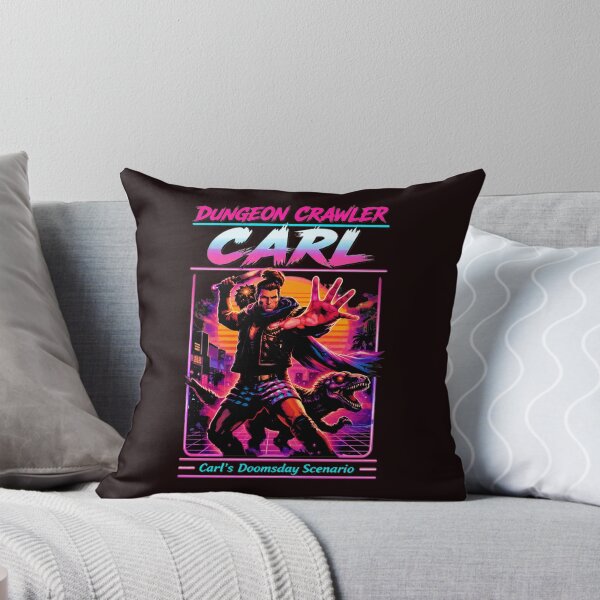 Aperçu de l'œuvre Dungeon Crawler Carl's Doomsday Scenario Retro Wave créée et vendue par ShophiaCrafts.