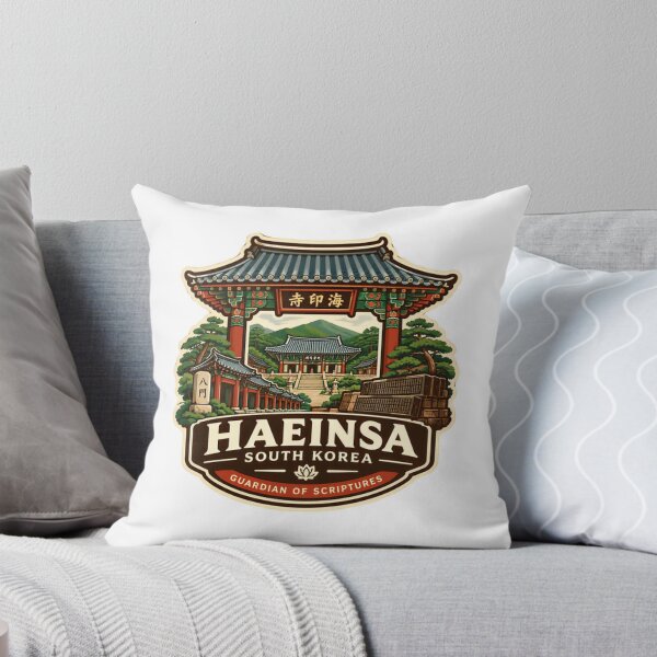 Item preview, Haeinsa South Korea Guardian Of Scriptures Korean Buddhist Temple Traveler designed and sold by Star3NowForMe.