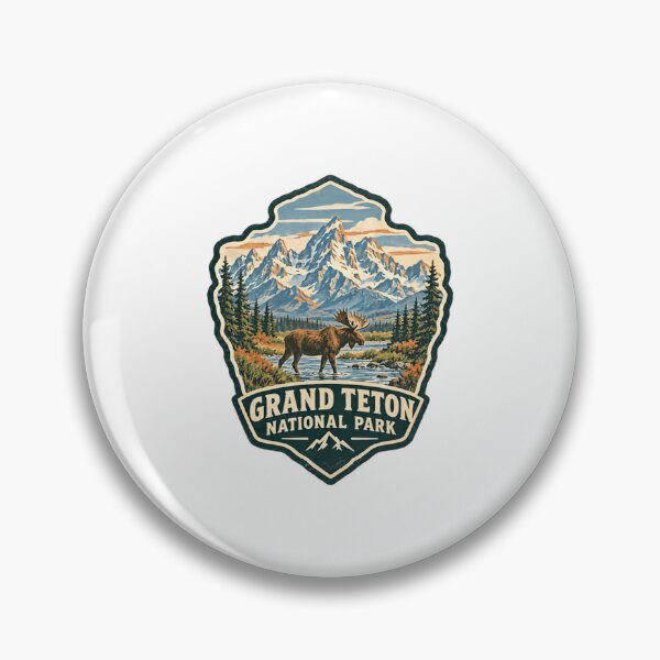Item preview, Grand Teton National Park Wyoming Moose Wildlife Outdoors Hiker designed and sold by HumansStuck12.