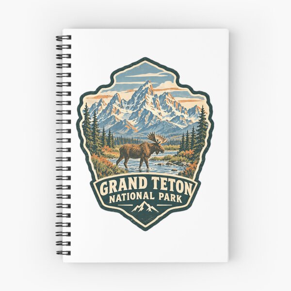 Item preview, Grand Teton National Park Wyoming Moose Wildlife Outdoors Hiker designed and sold by HumansStuck12.