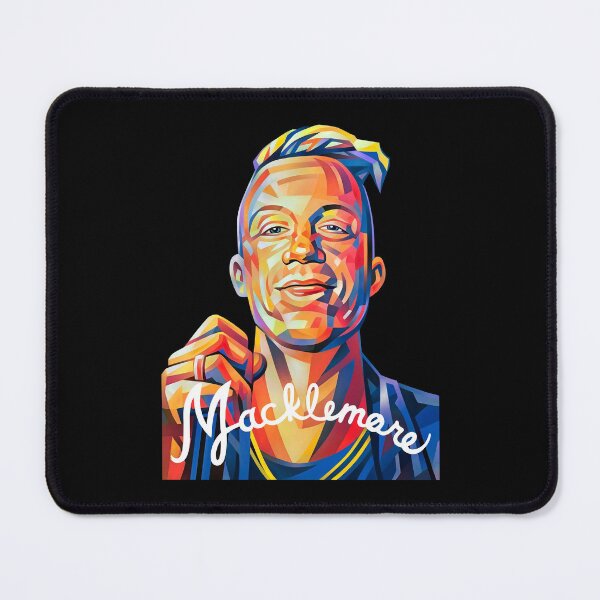 Item preview, Macklemore Colorful Portrait - Vibrant Hip Hop Artist designed and sold by ostenlee.
