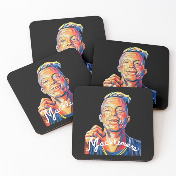 Item preview, Macklemore Colorful Portrait - Vibrant Hip Hop Artist designed and sold by ostenlee.