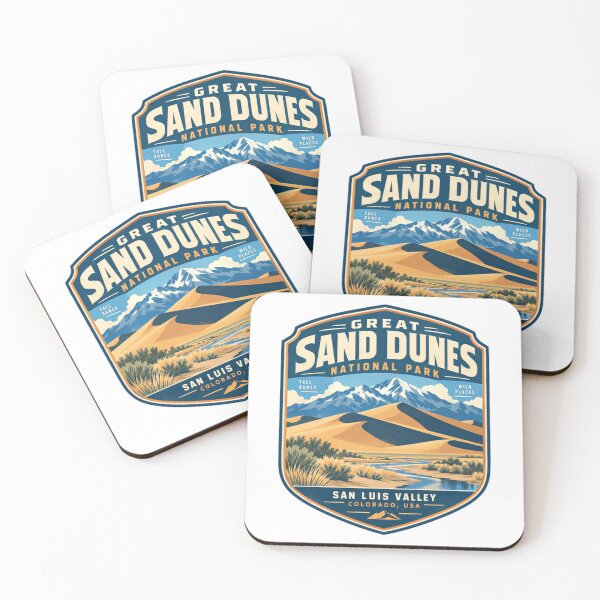 Item preview, Great Sand Dunes National Park Tall Dunes Wild Places San Luis Valley Colorado USA Travel designed and sold by Simsimah26Parks.