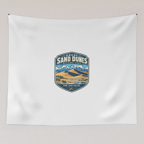 Item preview, Great Sand Dunes National Park Tall Dunes Wild Places San Luis Valley Colorado USA Travel designed and sold by Simsimah26Parks.