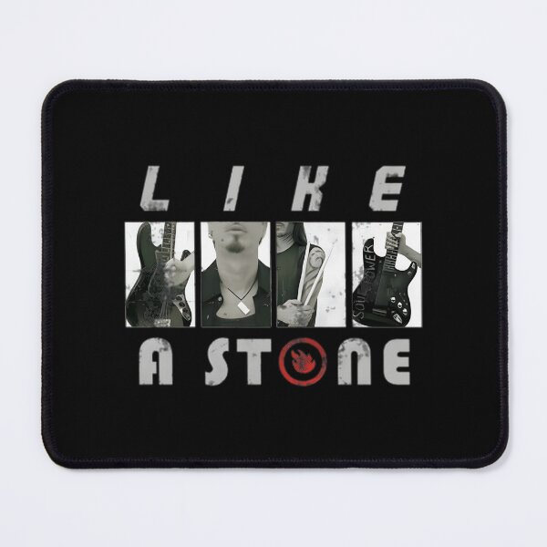 Item preview, Like a Stone Inspired Rock Band Fan Art Design designed and sold by Kooz1.