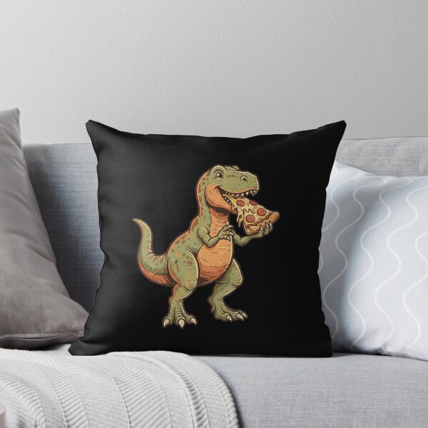 Item preview, Vintage Dinosaur Eating Pizza Cute T-Rex Retro designed and sold by SOUFIANE1991.