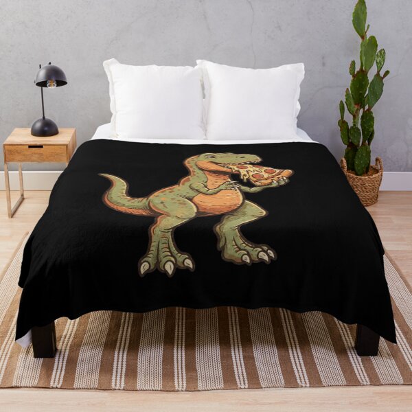 Item preview, Vintage Dinosaur Eating Pizza Cute T-Rex Retro designed and sold by SOUFIANE1991.