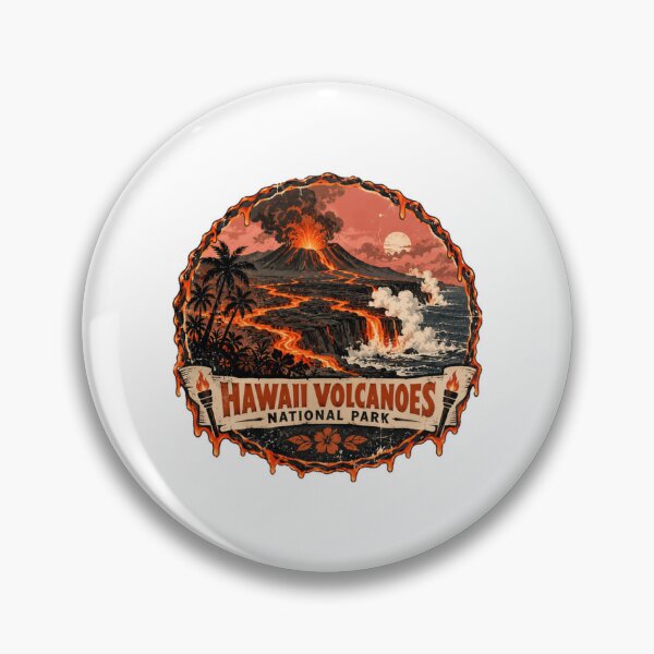 Item preview, Hawaii Volcanoes National Park Travel Souvenir Visitor Vacation designed and sold by HumansStuck12.