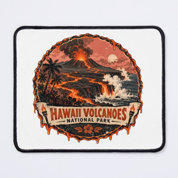 Item preview, Hawaii Volcanoes National Park Travel Souvenir Visitor Vacation designed and sold by HumansStuck12.