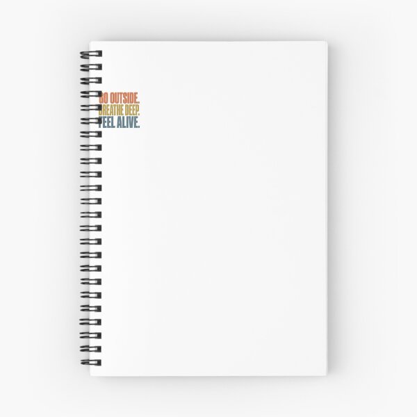 Item preview, Go Outside... Breathe Deep. Feel Alive. Outdoor Nature Adventure Enthusiast designed and sold by RetroMini2026.