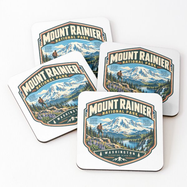Item preview, Mount Rainier National Park Washington Hiking Outdoors Adventure designed and sold by Simsimah26Parks.