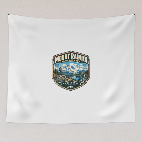 Item preview, Mount Rainier National Park Washington Hiking Outdoors Adventure designed and sold by Simsimah26Parks.