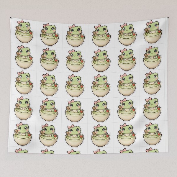 Item preview, Kawaii Matcha Frog Café – Un lugar acogedor y adorable para los amantes del matcha. designed and sold by SmartyWonders.