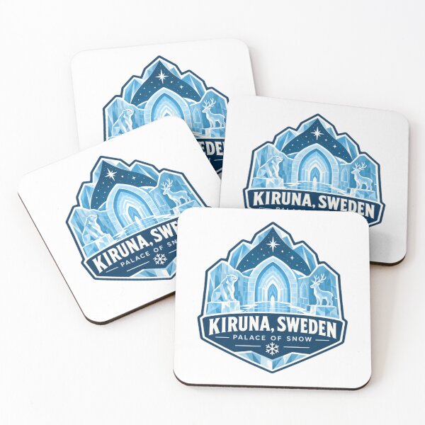 Item preview, Kiruna, Sweden Palace Of Snow Swedish Travel Souvenir designed and sold by Star3NowForMe.