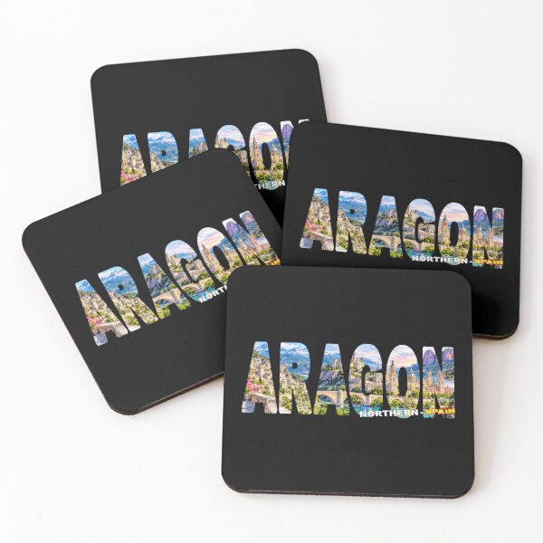 Item preview, ARAGON Northern Spain - Tourist Souvenir Sticker Shirt Pyrenean Mountains designed and sold by Adam Gormley.