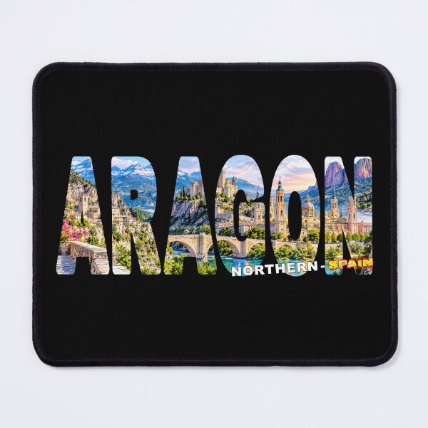 Item preview, ARAGON Northern Spain - Tourist Souvenir Sticker Shirt Pyrenean Mountains designed and sold by Adam Gormley.