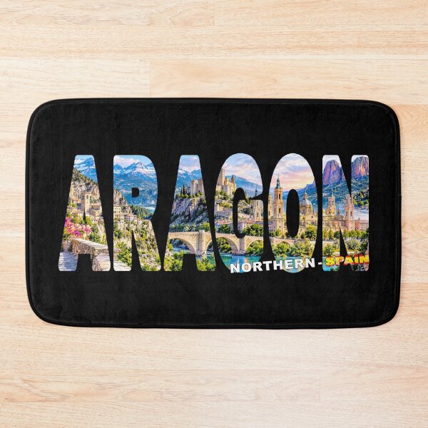 Item preview, ARAGON Northern Spain - Tourist Souvenir Sticker Shirt Pyrenean Mountains designed and sold by Adam Gormley.