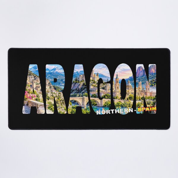 Item preview, ARAGON Northern Spain - Tourist Souvenir Sticker Shirt Pyrenean Mountains designed and sold by Adam Gormley.