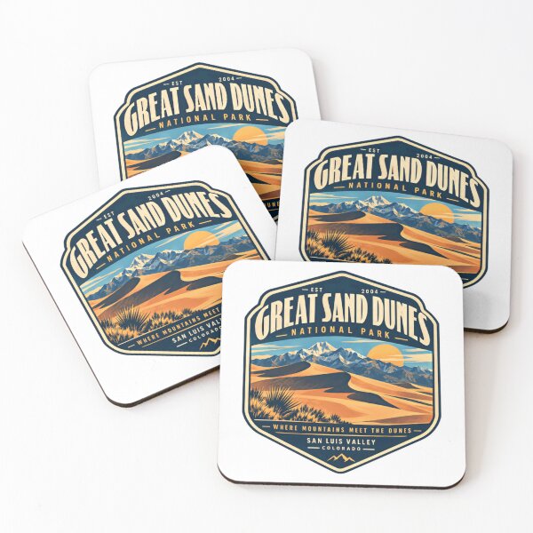 Item preview, Est 2004 Great Sand Dunes National Park Where Mountains Meet The Dunes San Luis Valley Colorado Hiking Travel Souvenir designed and sold by Simsimah26Parks.