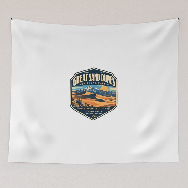 Item preview, Est 2004 Great Sand Dunes National Park Where Mountains Meet The Dunes San Luis Valley Colorado Hiking Travel Souvenir designed and sold by Simsimah26Parks.