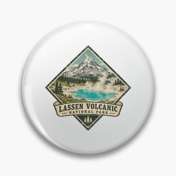 Item preview, Lassen Volcanic National Park Visitor Travel Hiking Outdoors designed and sold by HumansStuck12.