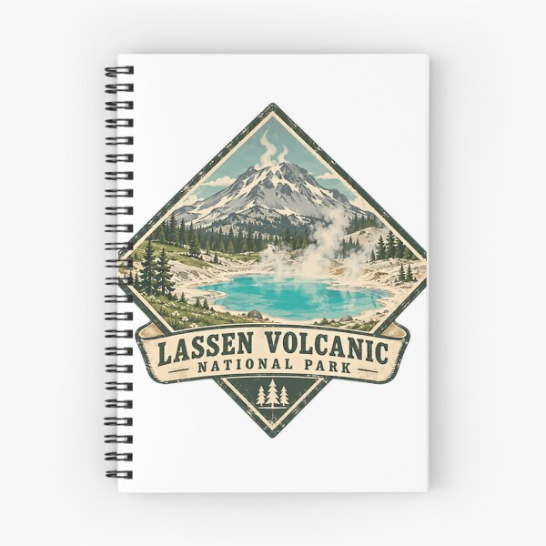 Item preview, Lassen Volcanic National Park Visitor Travel Hiking Outdoors designed and sold by HumansStuck12.