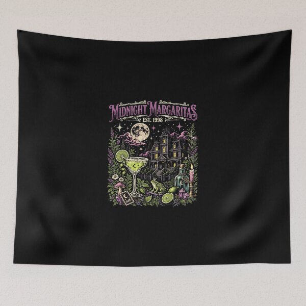 Item preview, Midnight Margaritas Halloween Witch Drinking Birthday Party designed and sold by HokutoKaiStore.