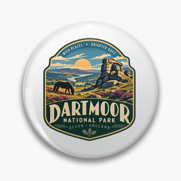 Item preview, Wild Places Brighter Days Dartmoor National Park Devon England Travel UK Explorer designed and sold by Simsimah26Parks.