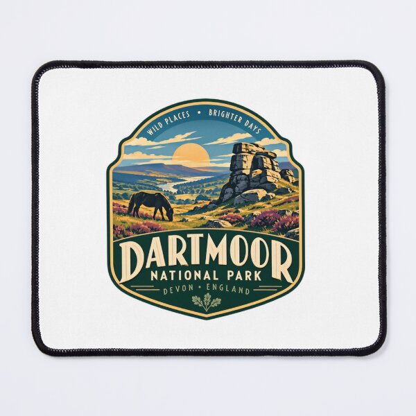 Item preview, Wild Places Brighter Days Dartmoor National Park Devon England Travel UK Explorer designed and sold by Simsimah26Parks.