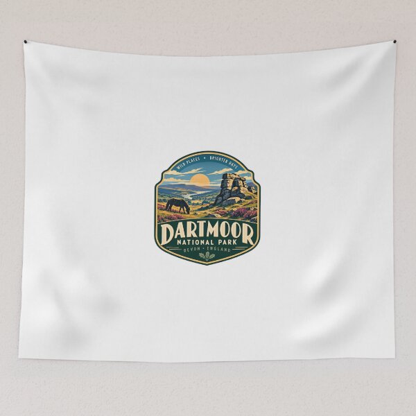 Item preview, Wild Places Brighter Days Dartmoor National Park Devon England Travel UK Explorer designed and sold by Simsimah26Parks.