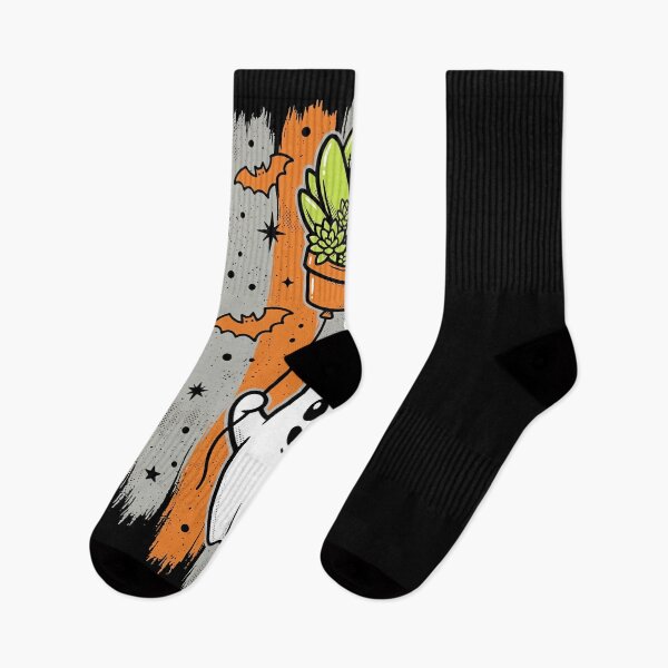 Item preview, Cute Halloween Ghost with Succulent Plant Retro Fall Spooky Design designed and sold by ArcaneArtistry.