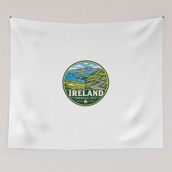 Item preview, Ireland Emerald Isle Irish Heritage Travel Vacation designed and sold by Star3NowForMe.