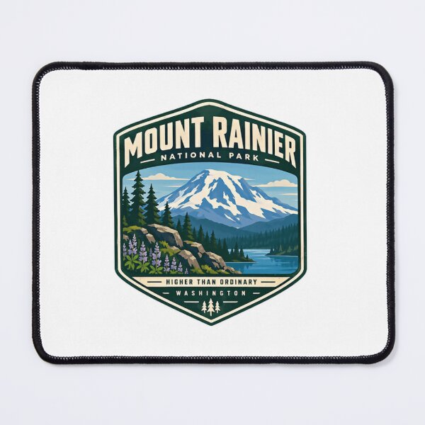 Item preview, Mount Rainier National Park Higher Than Ordinary Washington Mountain Hiking Travel designed and sold by Simsimah26Parks.