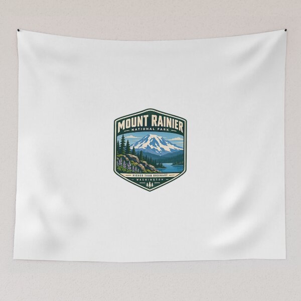 Item preview, Mount Rainier National Park Higher Than Ordinary Washington Mountain Hiking Travel designed and sold by Simsimah26Parks.