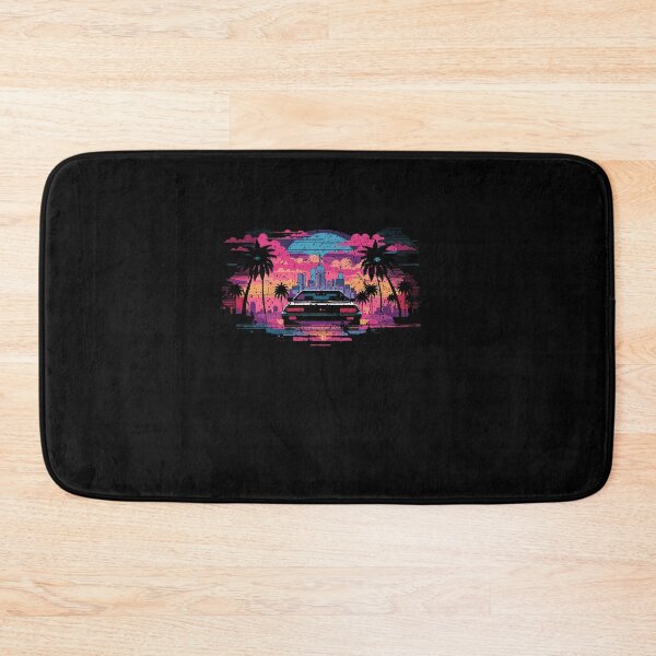 Item preview, Synthwave Cityscape with Car designed and sold by platzmaurice.