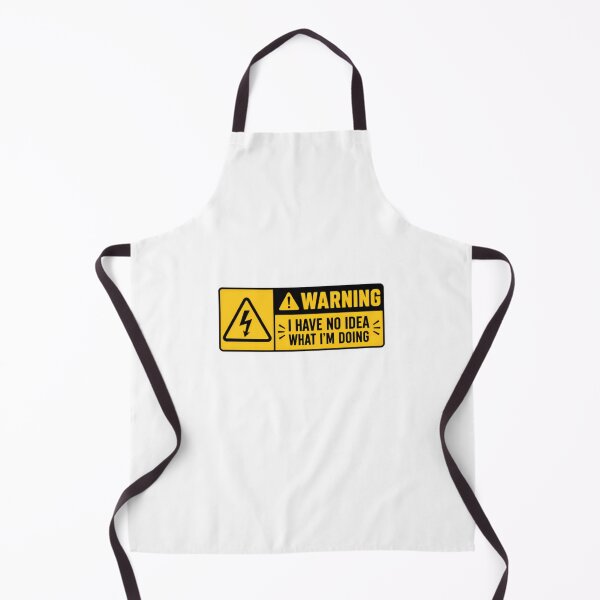 Item preview, Warning I Have No Idea What I'm Doing Electrician Engineer DIY Humor designed and sold by SkeletonsDanger.