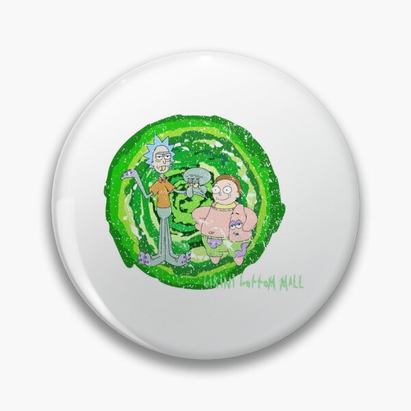 Item preview, Rick and Morty x SpongeBob Crossover - Bikini Bottom Mall  designed and sold by gotoworkea.