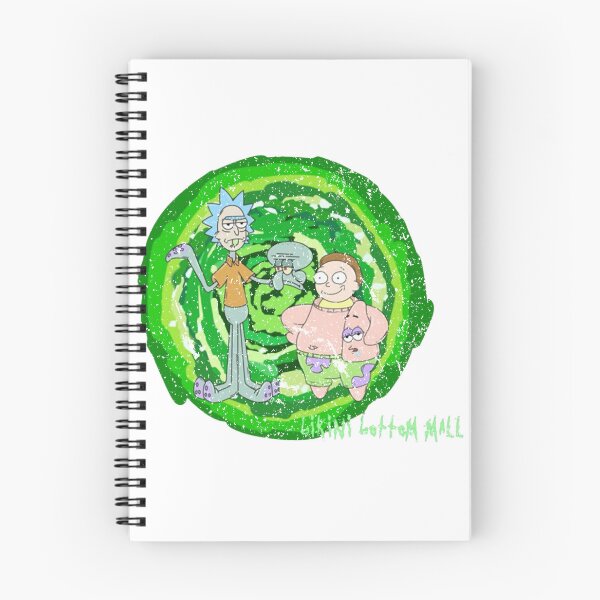 Item preview, Rick and Morty x SpongeBob Crossover - Bikini Bottom Mall  designed and sold by gotoworkea.