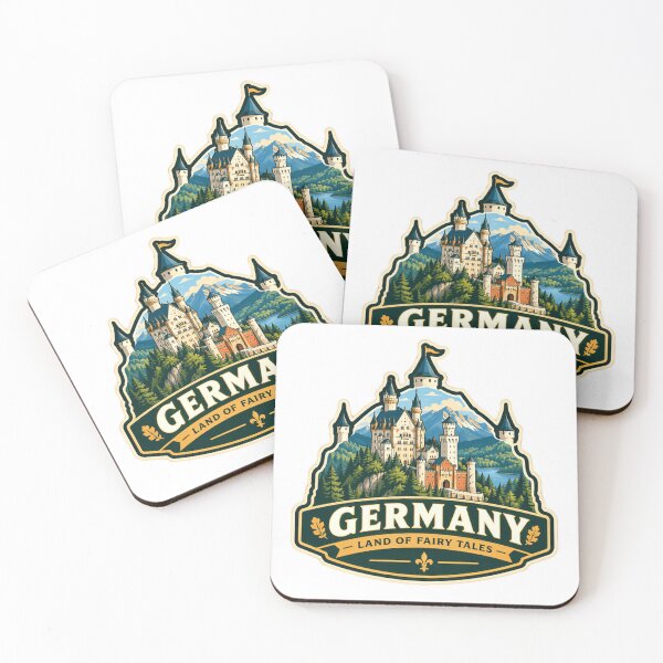 Item preview, Germany Land Of Fairy Tales Neuschwanstein Castle Bavarian Travel designed and sold by HumansStuck12.