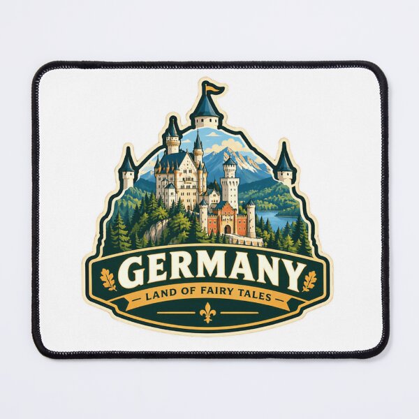 Item preview, Germany Land Of Fairy Tales Neuschwanstein Castle Bavarian Travel designed and sold by HumansStuck12.