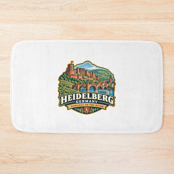Item preview, Heidelberg Germany Romance On The River European Travel City Landmark Destination designed and sold by Star3NowForMe.