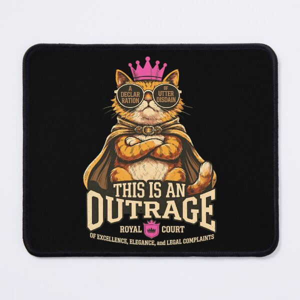 Item preview, Outrage Cat Royal Court King Queen Crown designed and sold by TerryTa6094853.