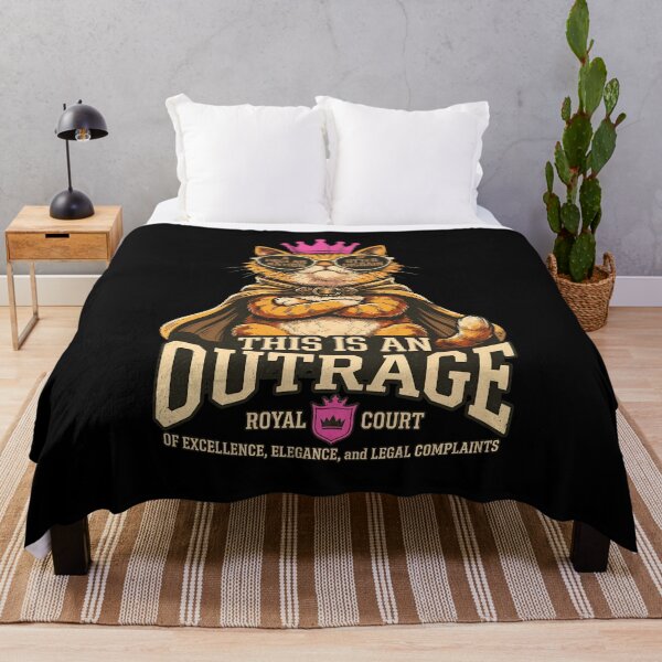 Item preview, Outrage Cat Royal Court King Queen Crown designed and sold by TerryTa6094853.
